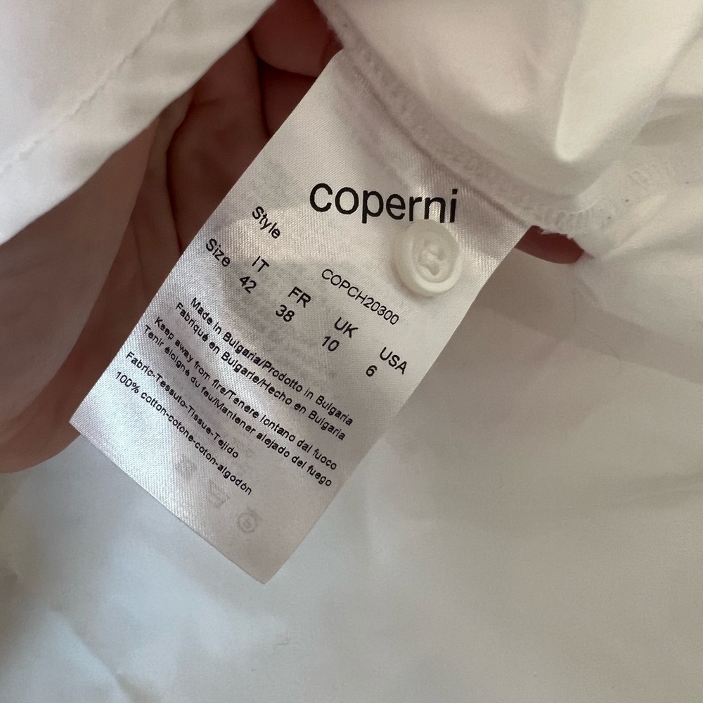 Coperni Twist Front Button Down - image 5